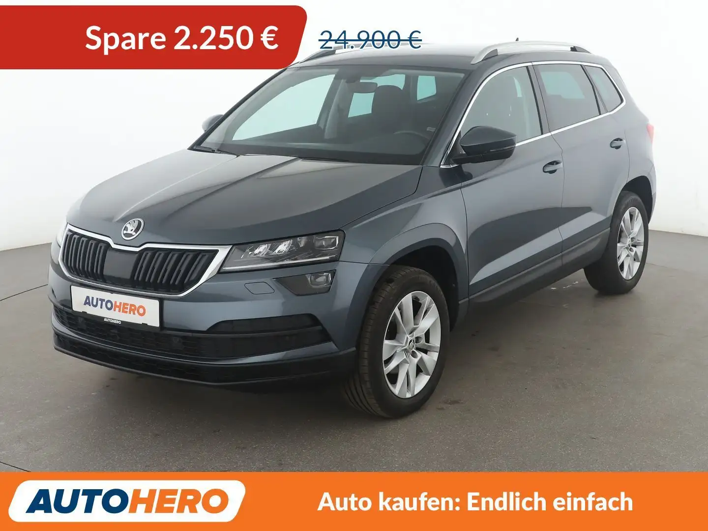 Skoda Karoq 1.5 TSI ACT Style Aut.*LED*NAVI*TEMPO*CAM*SHZ*PDC* Grau - 1