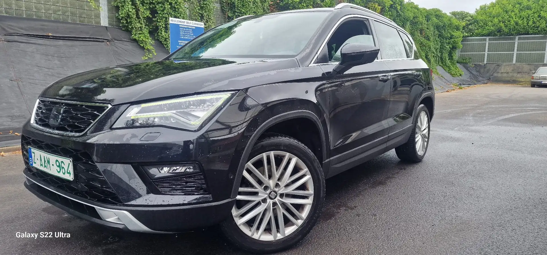 SEAT Ateca 2.0 CR TDI Style (EU6.2) Zwart - 2