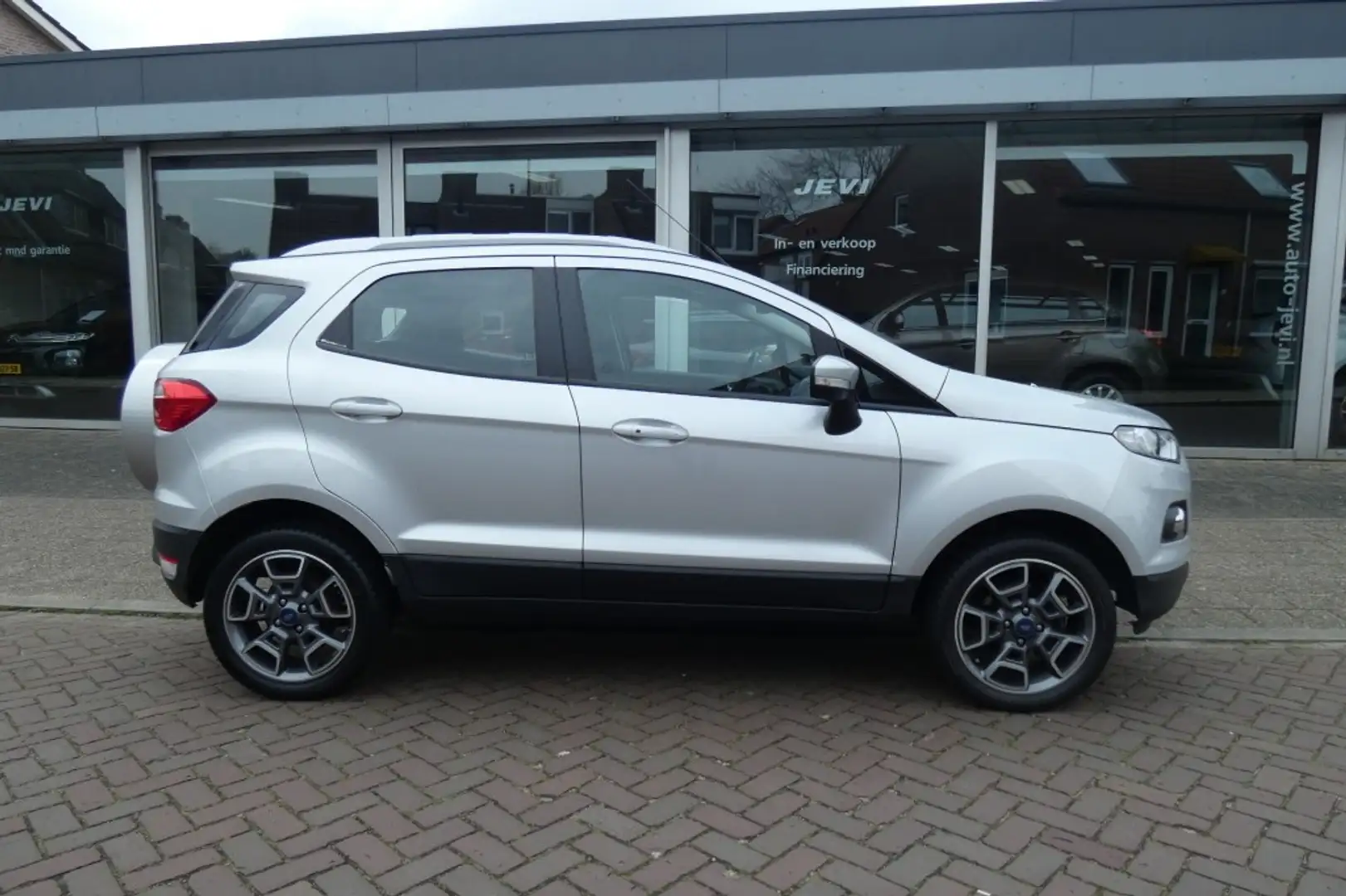 Ford EcoSport 1.0 EcoBoost   TITANIUM *  LEDER * AIRCO * KEYLESS Grijs - 2