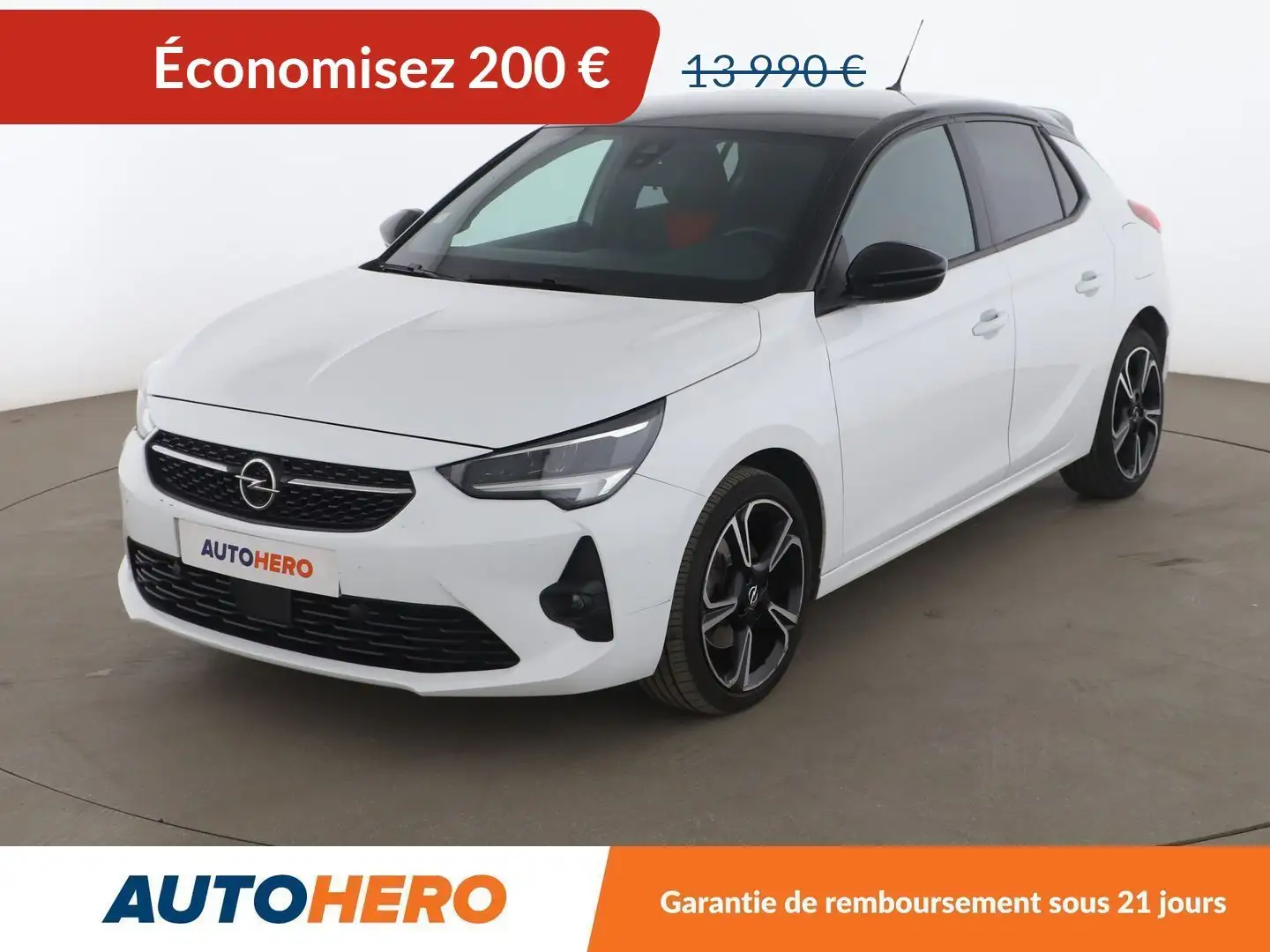 Opel Corsa 1.2 Turbo GS Line Auto Blanc - 1