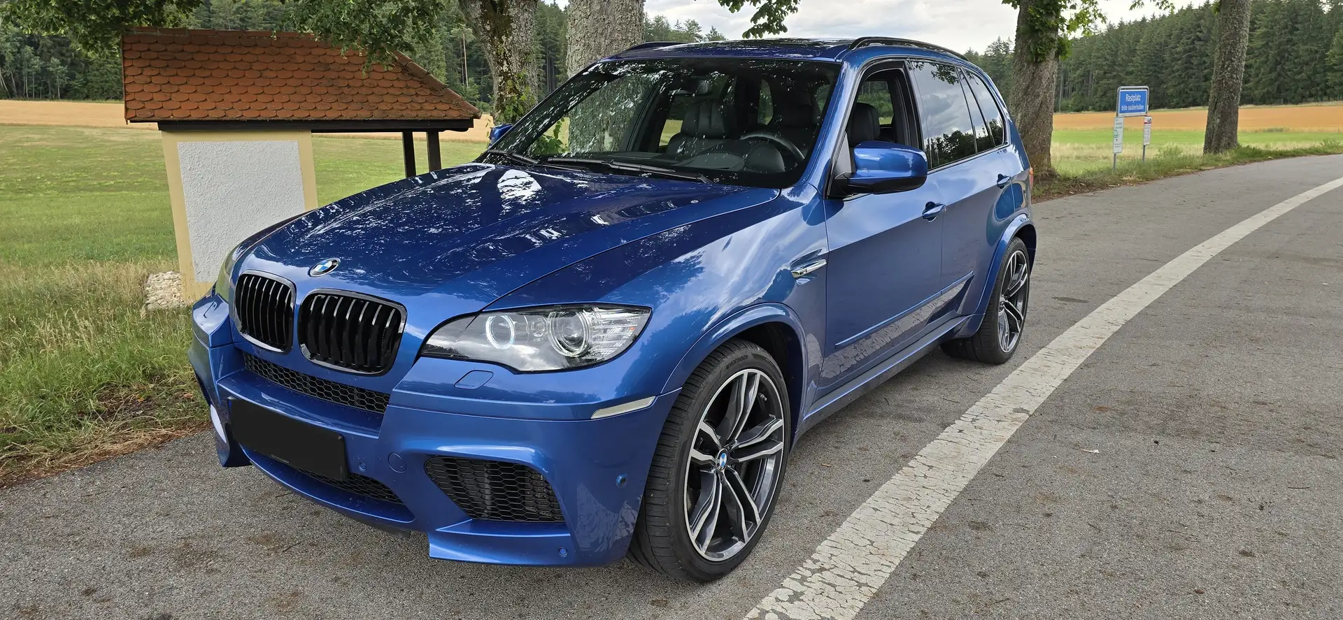 BMW X5 M X5 Mavi - 1