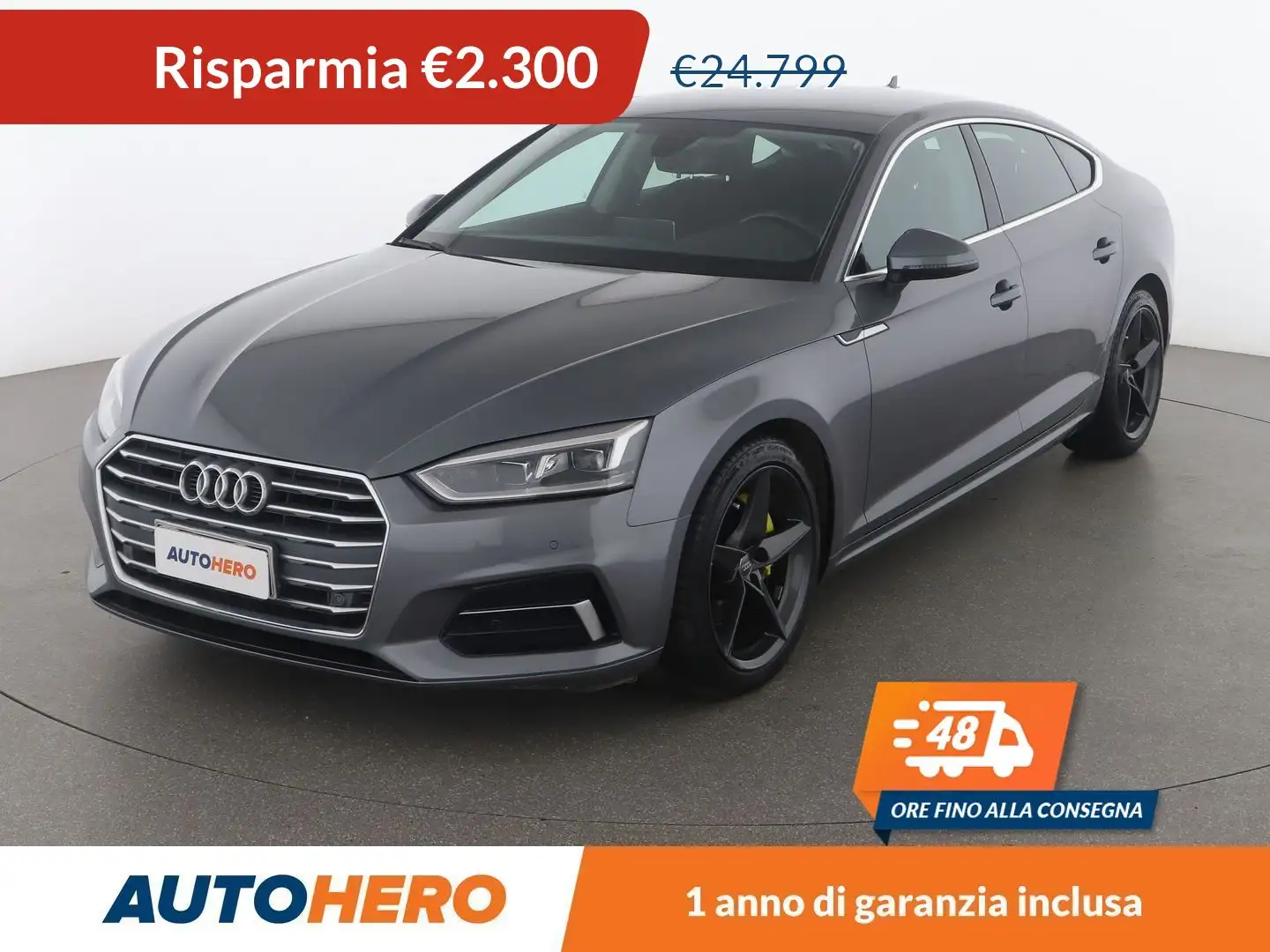 Audi A5 2.0 TDI Sport 190 CV S tronic Сірий - 1