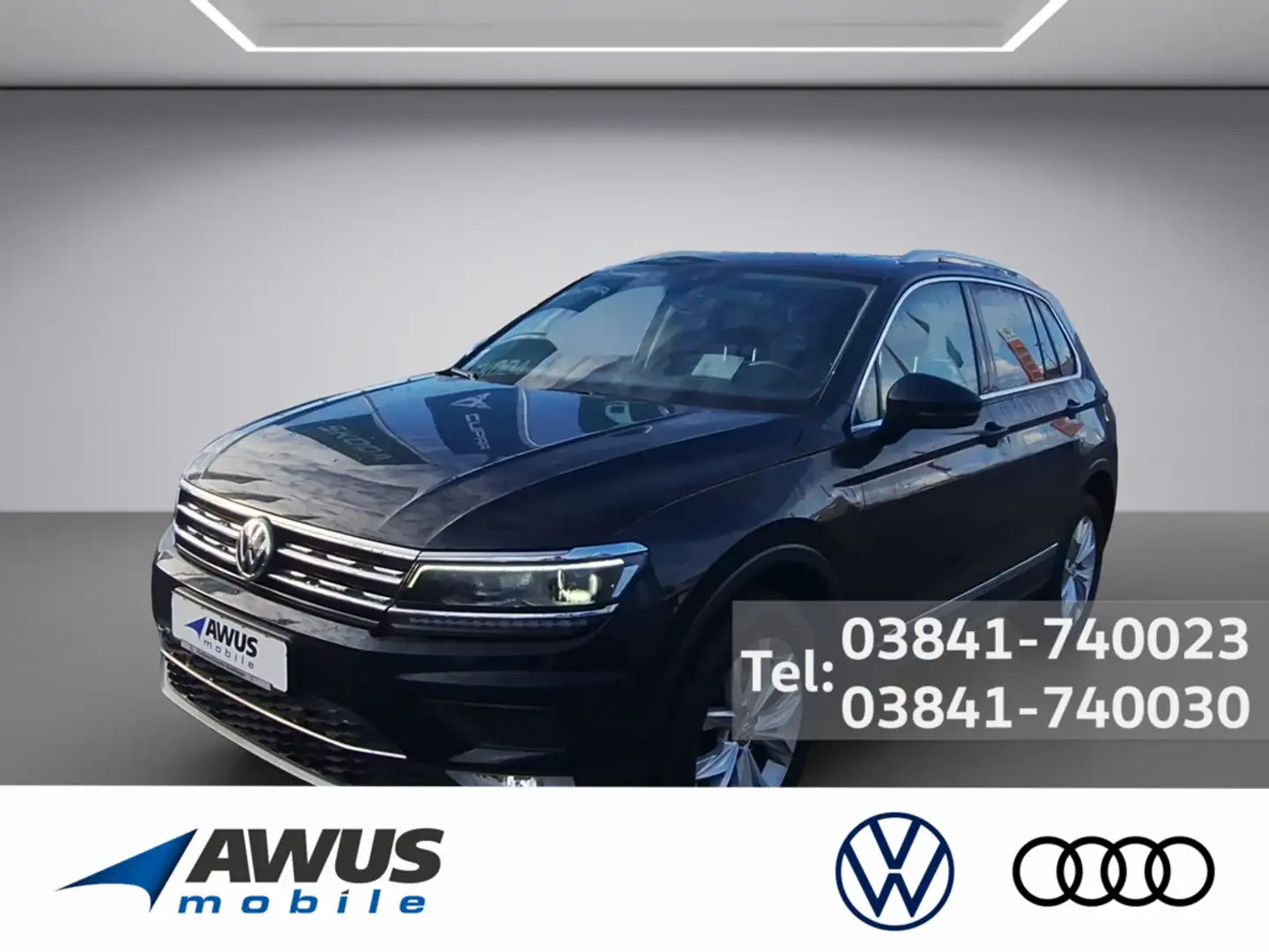 Volkswagen Tiguan 2.0TDI DSG 4Motion Highline Noir - 1