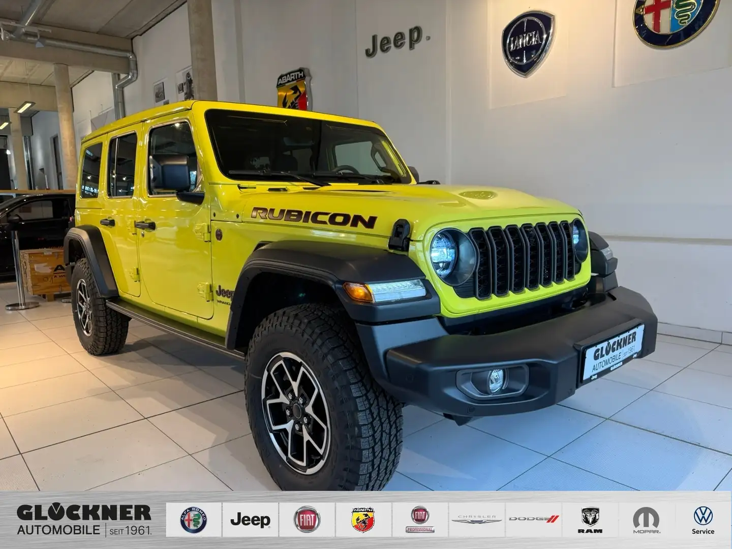 Jeep Wrangler Rubicon 2.0l Sky One Touch Geel - 1