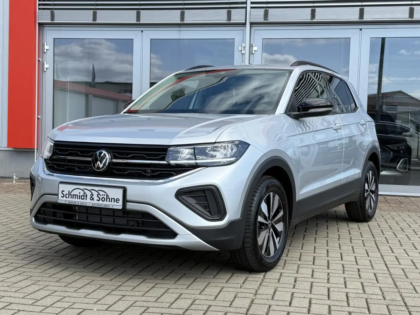 Volkswagen T-Cross GOAL 1.0 l TSI DSG AHK, ACC, TRAVEL, LED Klima Silber - 2