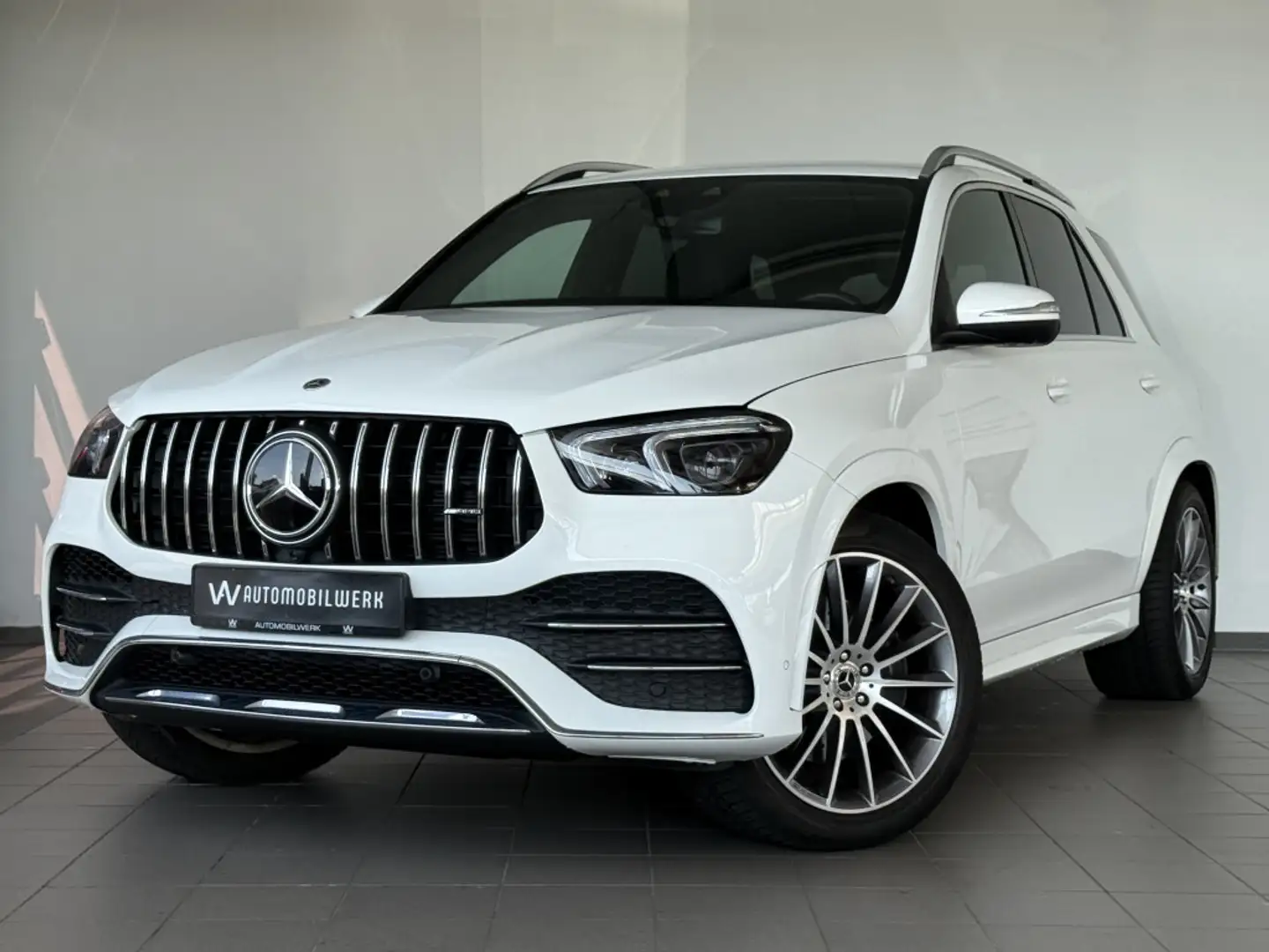 Mercedes-Benz GLE 350 AMG|AHK|ACC| 360^KAM|LUFT|MULTIBEAM Blanco - 1