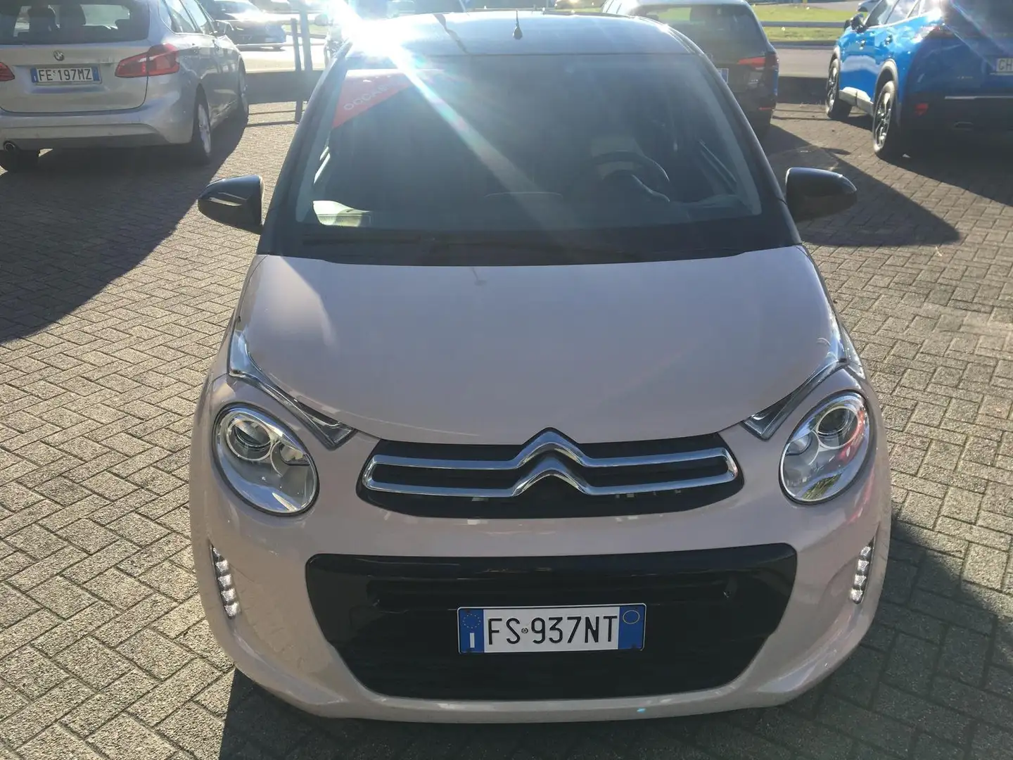 Citroen C1 C1 5p 1.0 vti Elle 72cv etg SOLO KM 11900 Beige - 2