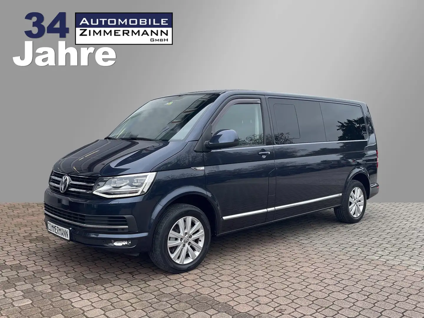 Volkswagen T6 Caravelle Caravelle Highline lang 8-Sitzer AHK *mtl.290€* Kék - 2