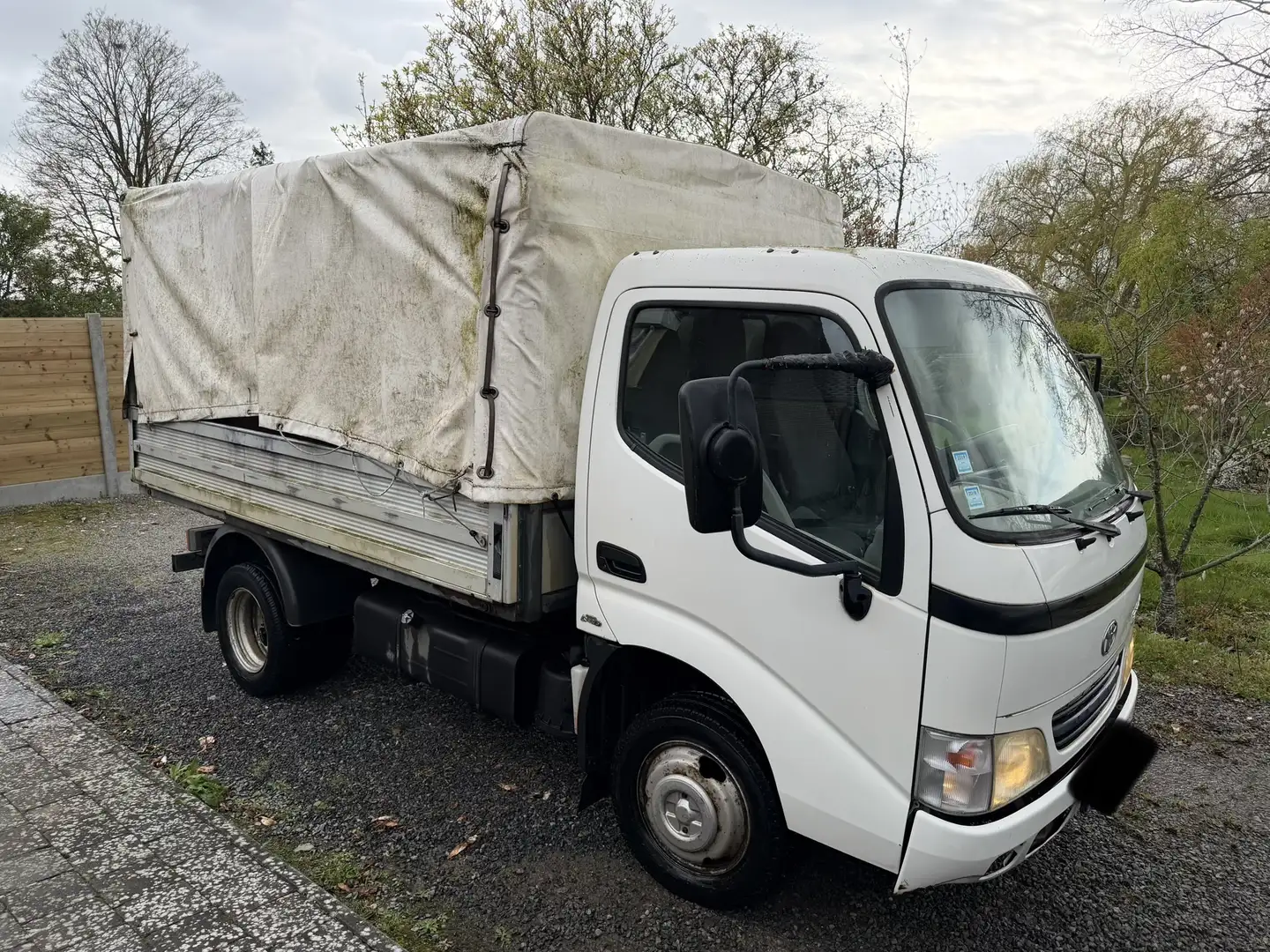 Toyota Dyna 3.0 Turbo D-4D Single Cab. VEHICULE BELGE. Weiß - 2