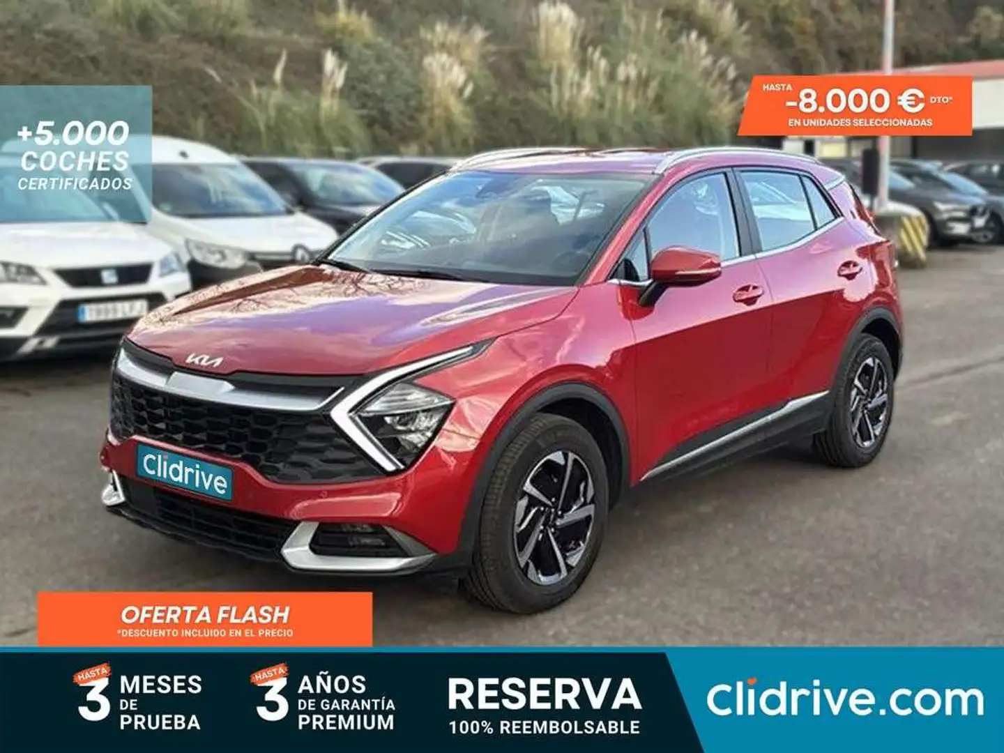 Kia Sportage 1.6 T-GDi HEV 171kW (230CV) Drive 4x2 Rojo - 1