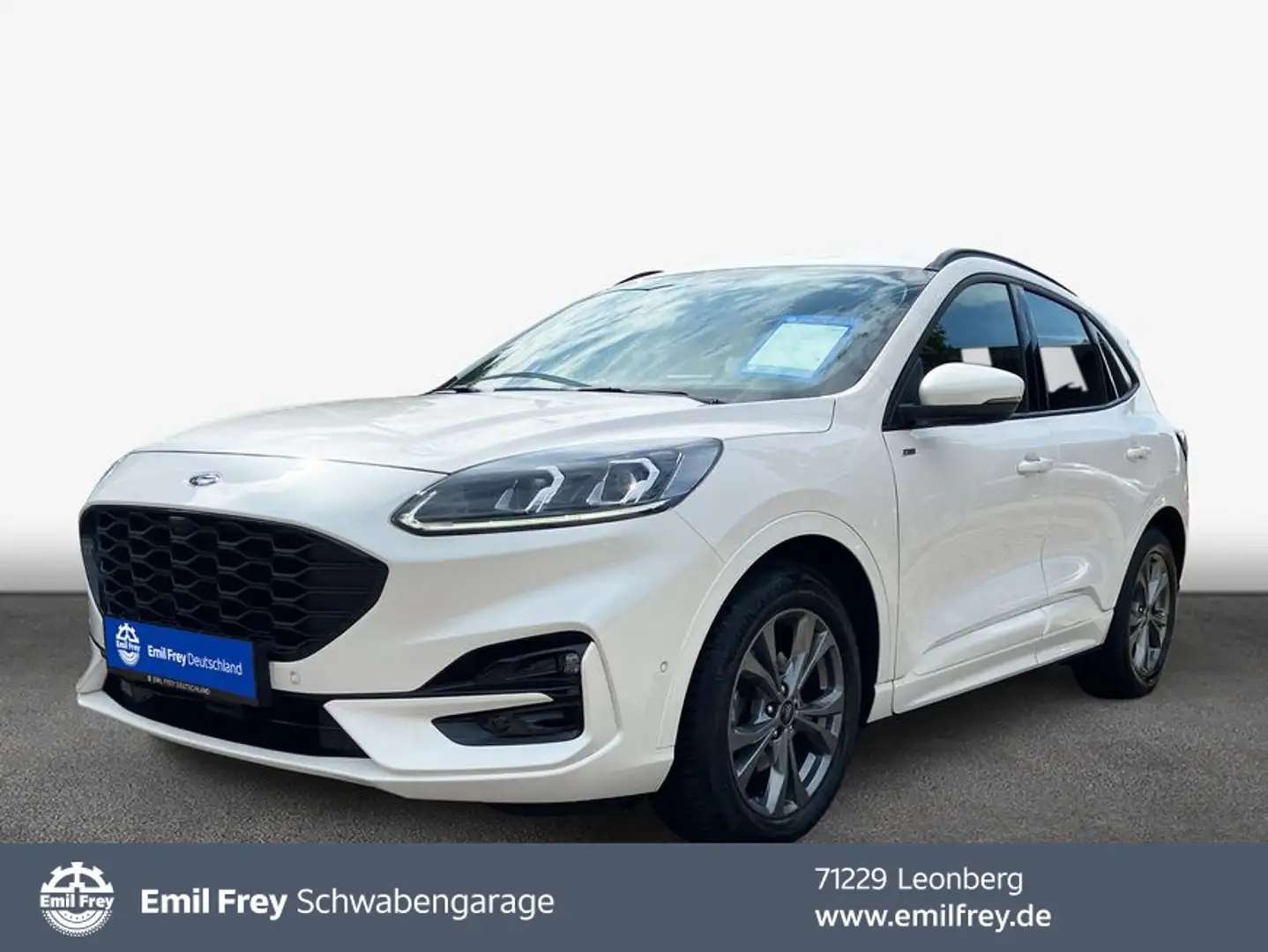 Ford Kuga 2.0 Aut. ST-LINE *AHK *ACC *CAM *HUD *LED Weiß - 1
