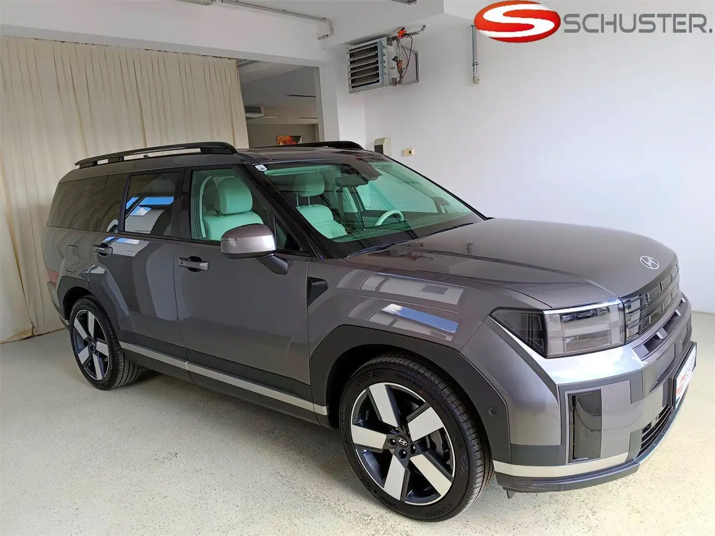 Hyundai SANTA FE Santa Fe 1,6 T-GDI Plug-In 4WD Prestige Line Grau - 1