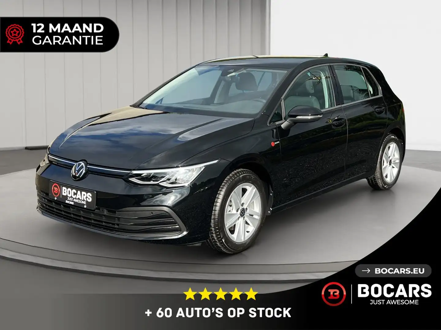 Volkswagen Golf 1.0TSI 110pk Life | Bijna Nieuw, Volledig Top! Noir - 1