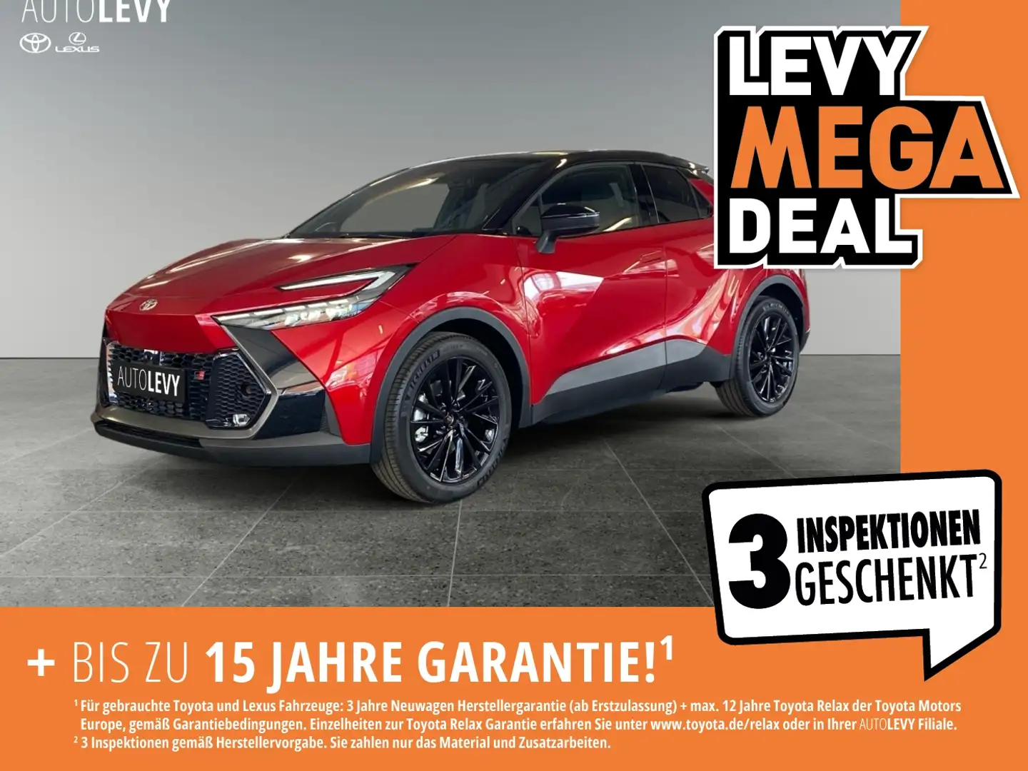 Toyota C-HR 2.0 Plug-In GR-Sport *NAVI*JBL*NAVI* Rot - 1