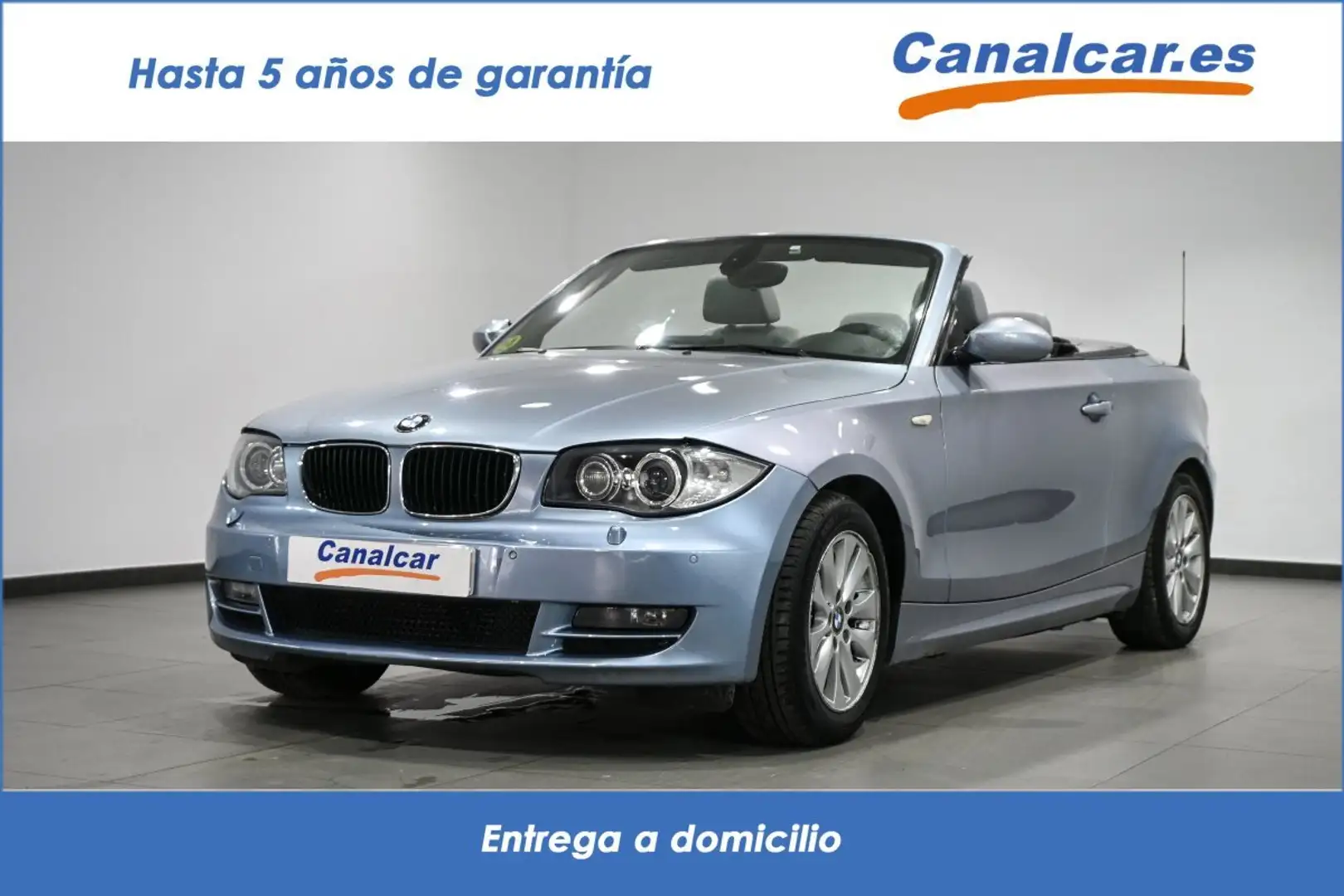 BMW 120 120dA Cabrio Azul - 1