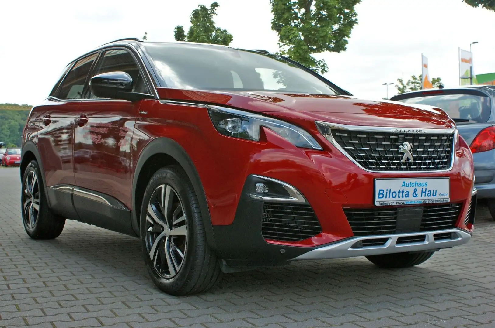 Peugeot 3008 1.2 PureTech 130 Allure GT-Line !LED+Navi! Rot - 2