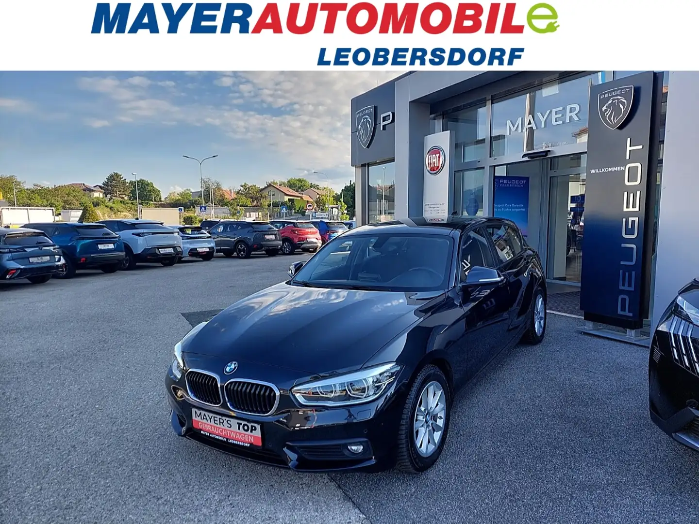 BMW 116 i Advantage Schwarz - 1