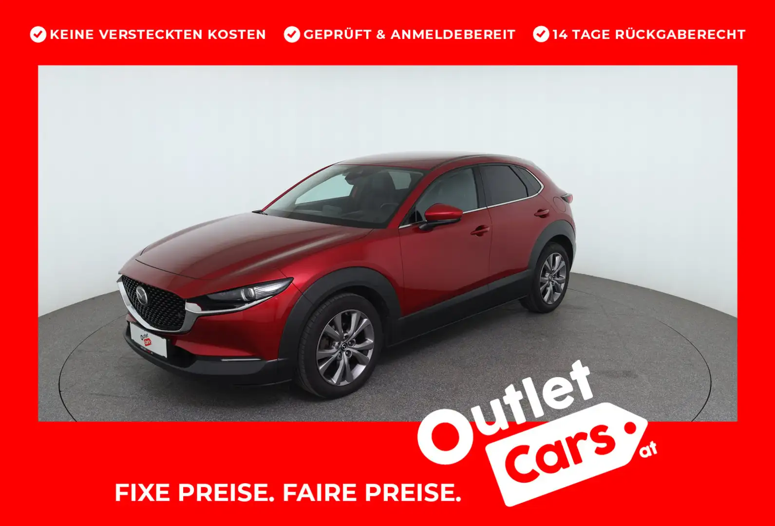 Mazda CX-30 G122 Comfort Rojo - 1