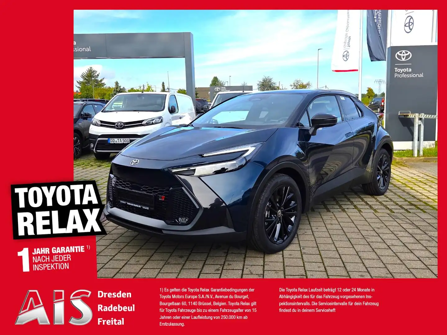 Toyota C-HR 2,0 Plug-in-Hybrid GR Sport Schwarz - 1