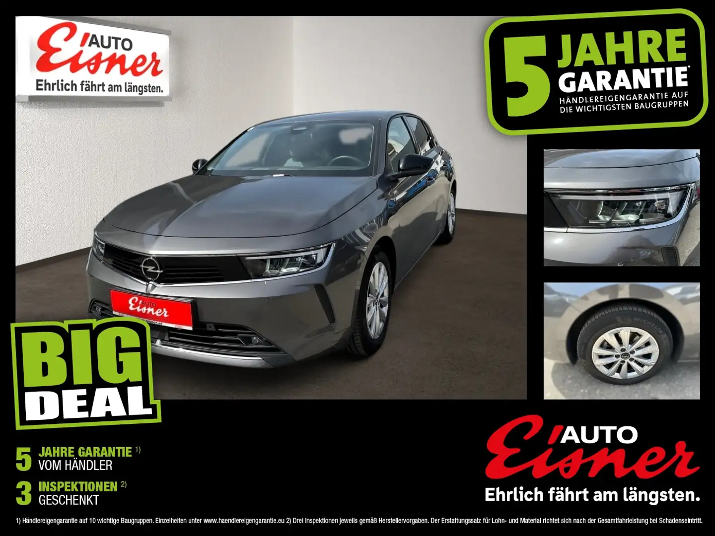 Opel Astra BUSINESS EDITION Gris - 1