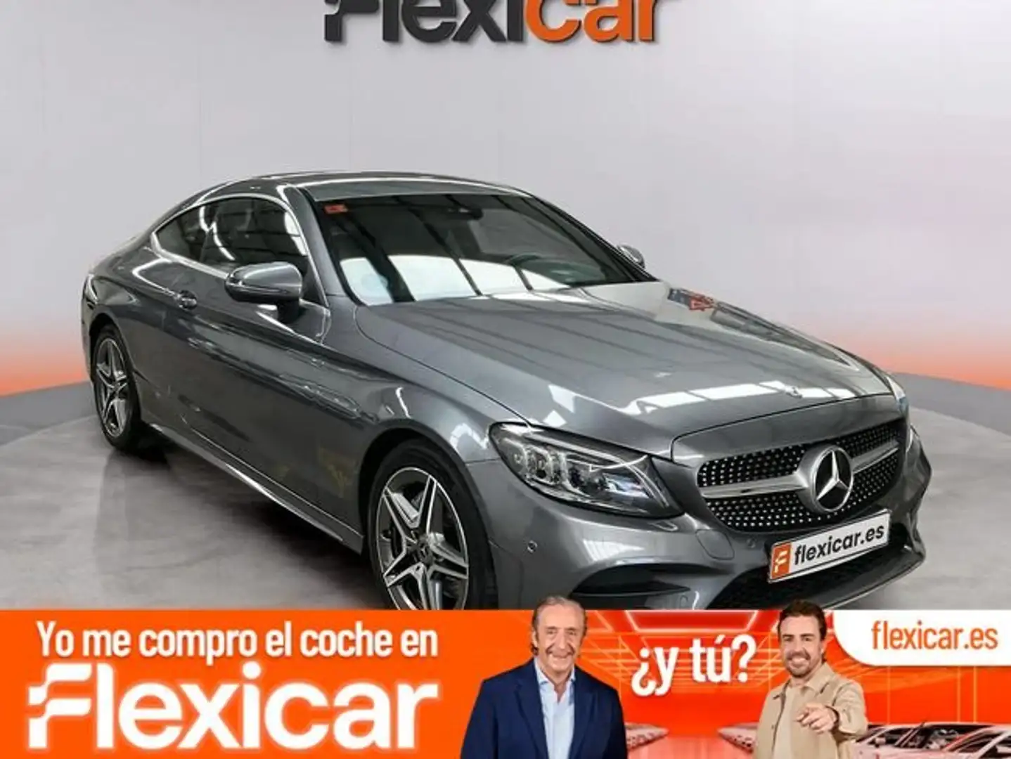 Mercedes-Benz C 220 Coupé d Gris - 1