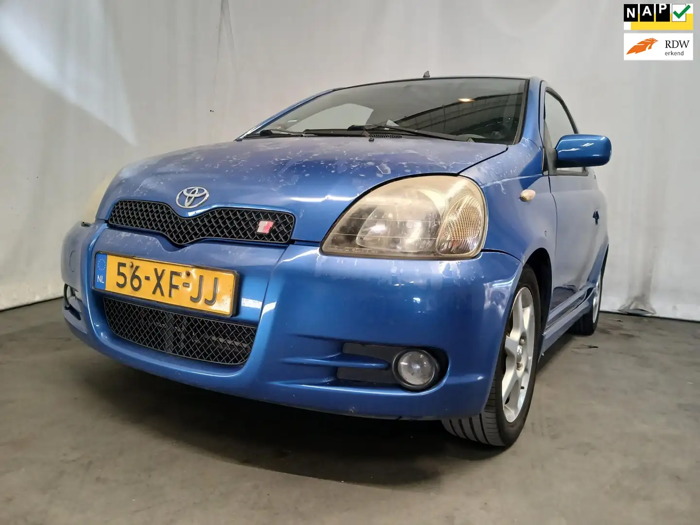 Toyota Yaris 1.5-16V VVT-i T-Sport - Airco - Leer - Schade Blauw - 1