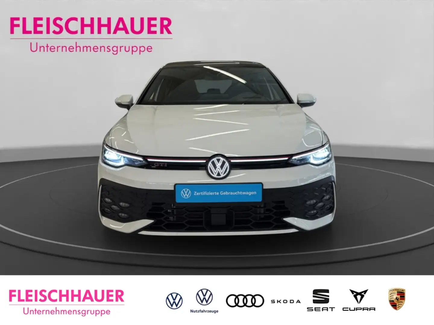 Volkswagen Golf VIII 2.0 TSI GTI Matrix+Navi+Pano+DCC+19''+HUD+H&K Weiß - 2