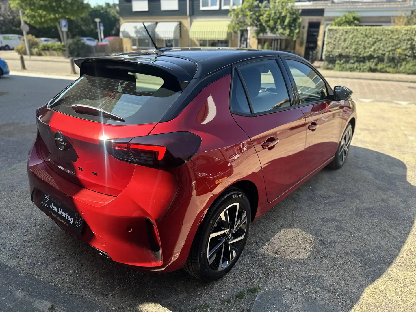 Opel Corsa 1.2 Turbo Hybrid Stoel en stuurwiel verwarming/cam Rood - 2