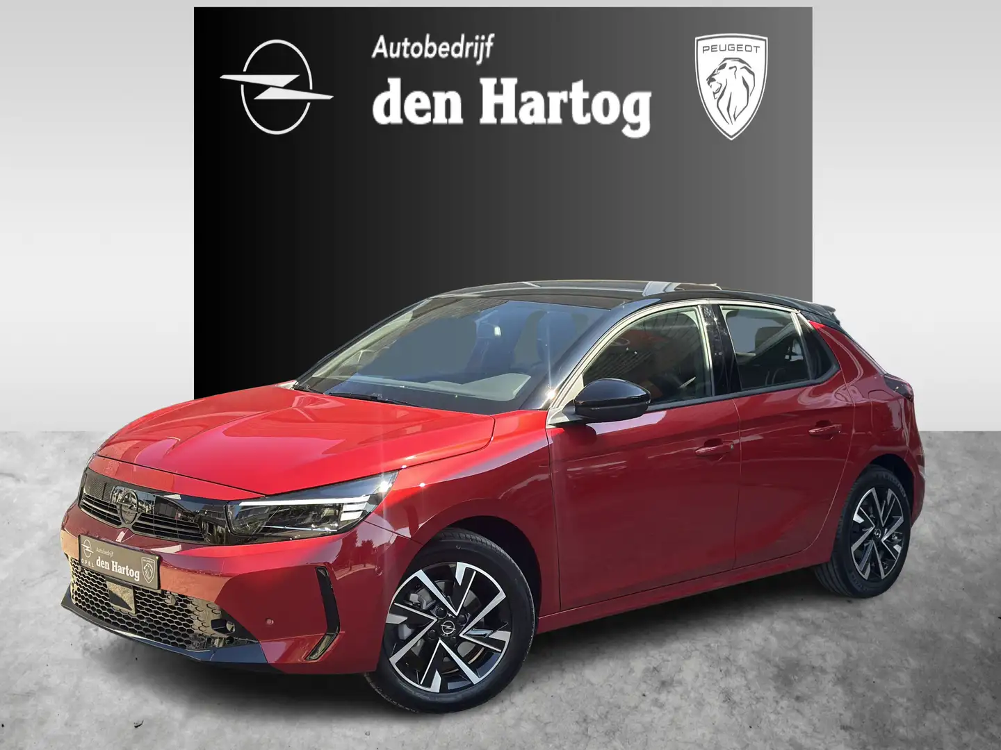 Opel Corsa 1.2 Turbo Hybrid Stoel en stuurwiel verwarming/cam Rood - 1