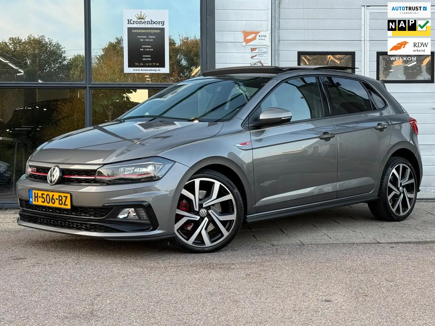 Volkswagen Polo GTI 2.0 TSI LED| PANO| NAP Gris - 1