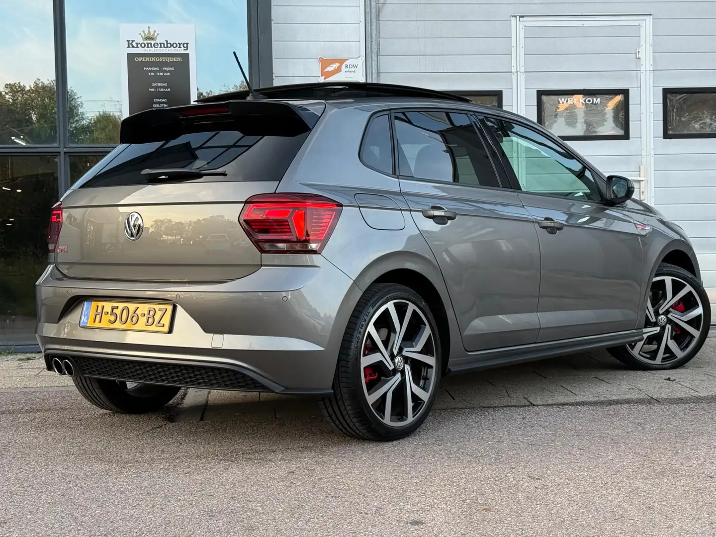 Volkswagen Polo GTI 2.0 TSI LED| PANO| NAP Gris - 2