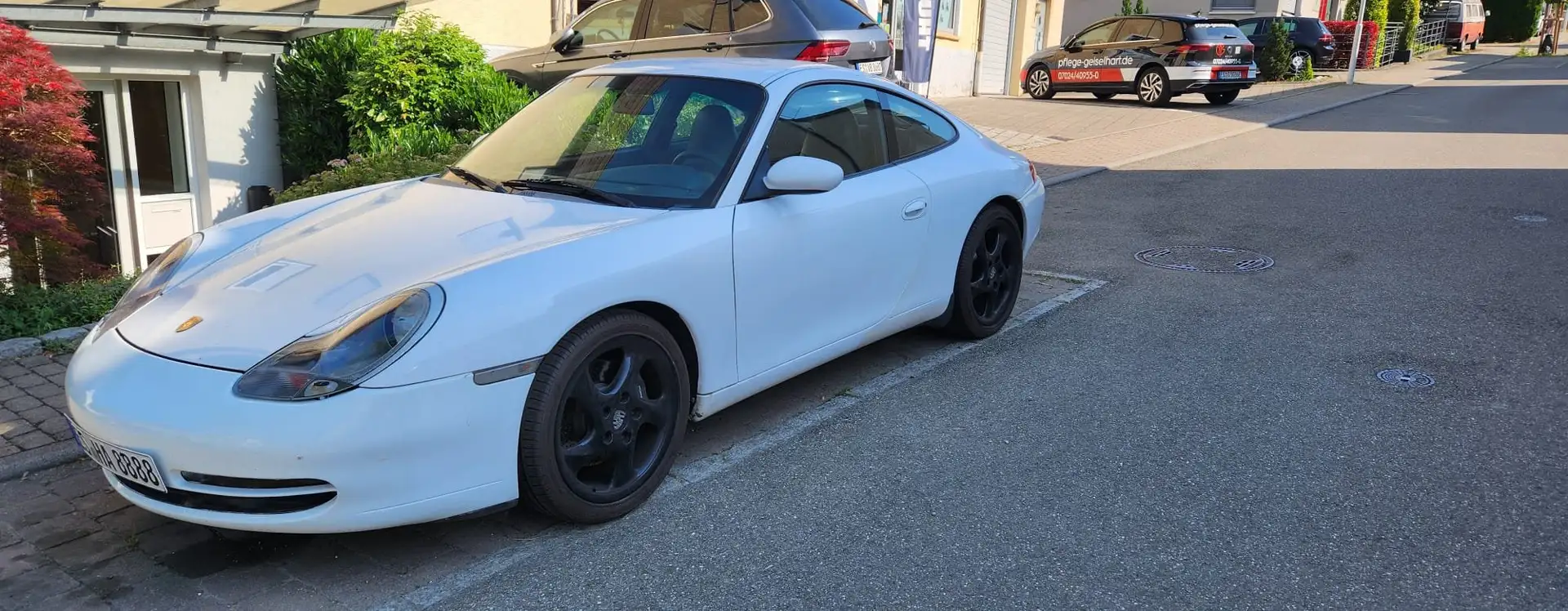 Porsche 911 996 Blanc - 1