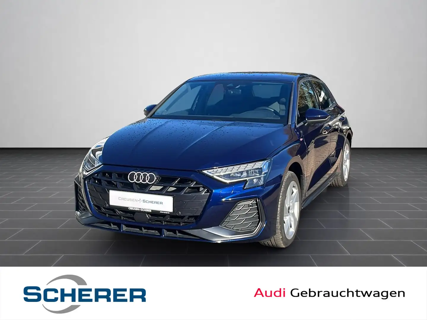 Audi A3 35 TFSI S tronic S line NAVI SHZ RF Blau - 1