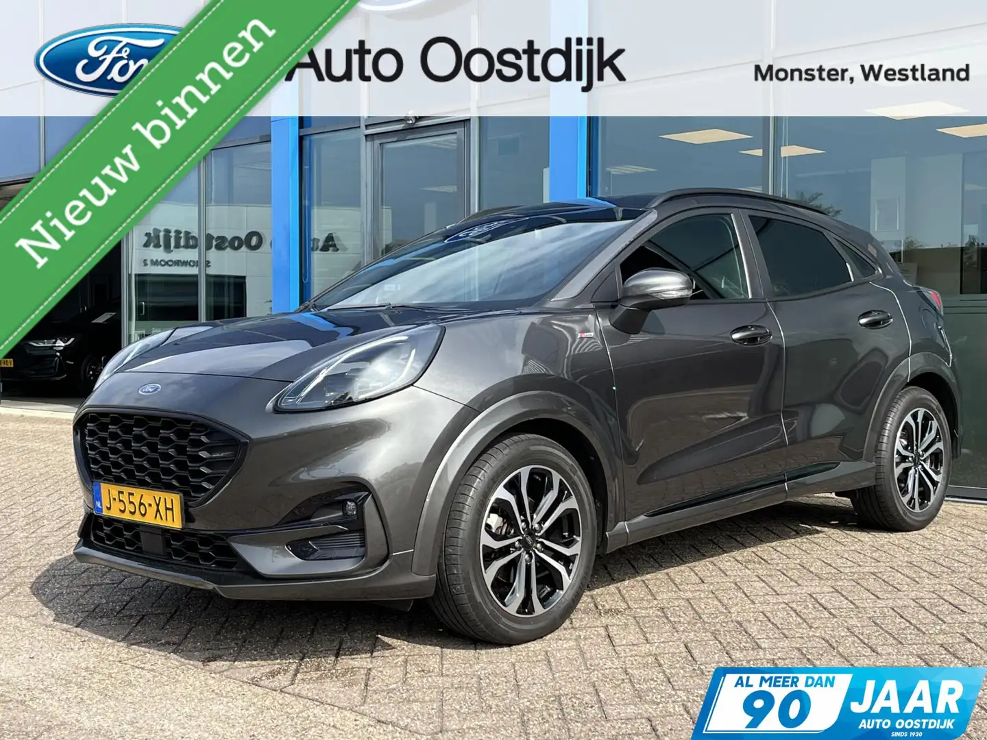 Ford Puma 1.0 EcoBoost Hybrid ST-Line 125PK Afn. Trekhaak Wi Grijs - 1