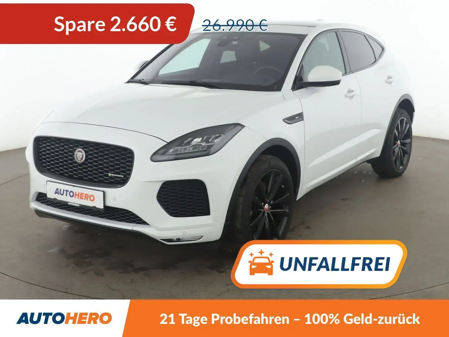 Jaguar E-Pace P250 R-Dynamic SE AWD Aut*NAVI*LED*ACC*CAM*PDC*SHZ Blanco - 1