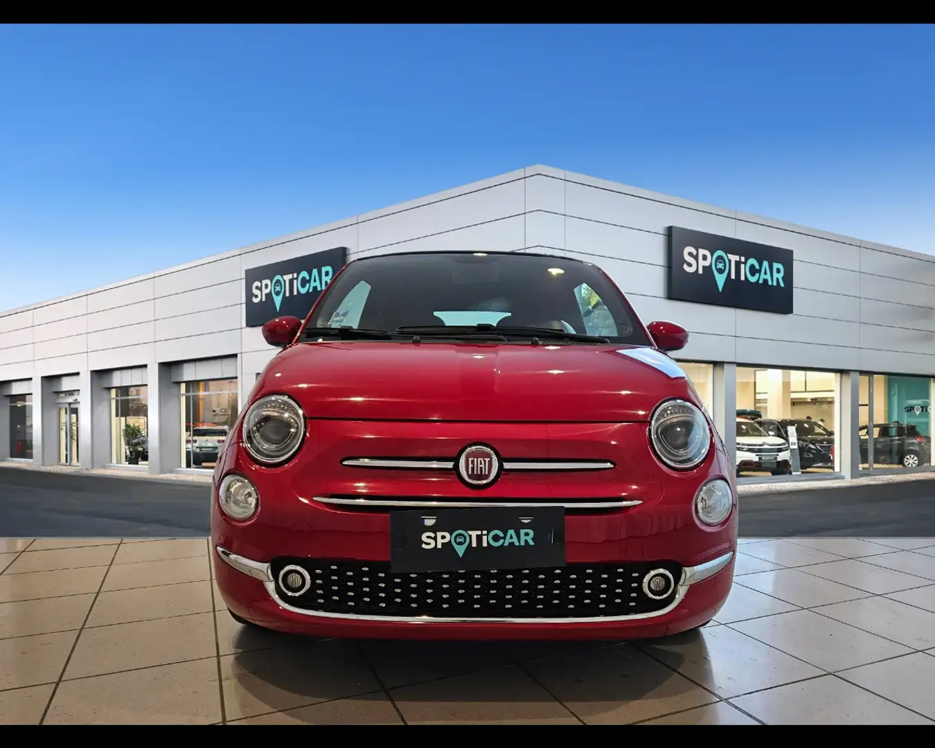 Fiat 500C C 1.0 FireFly Hybrid Rouge - 2