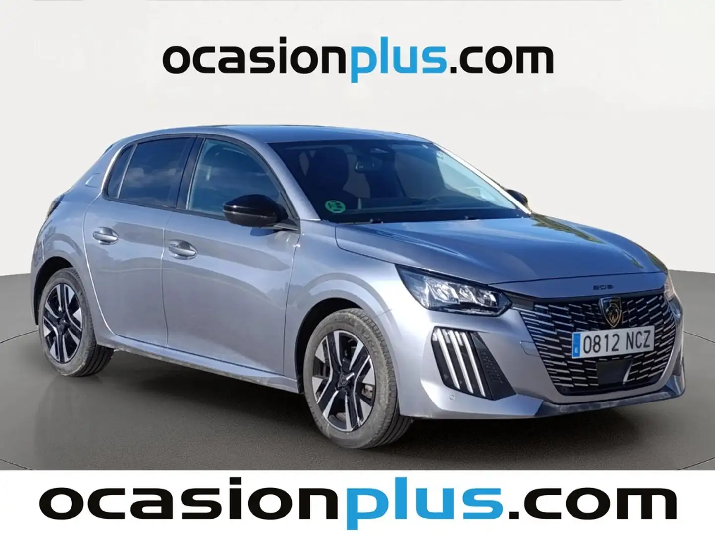 Peugeot 208 1.2 Puretech S&S Allure 100 Gris - 2