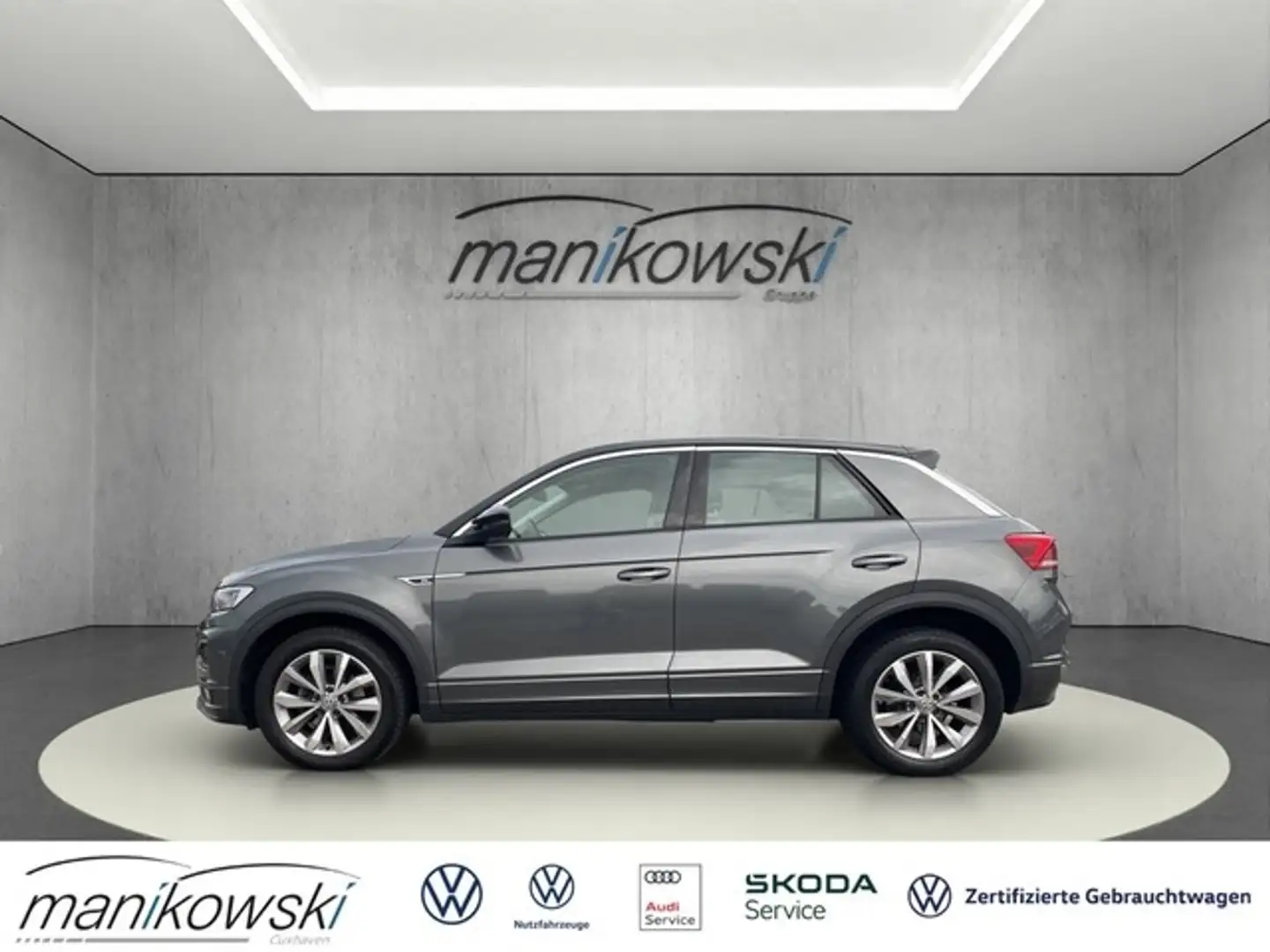 Volkswagen T-Roc 1.5TSI *Style/R-Line*Navi+BT+LED+PDC+SHA+Stzhzg+GJ Grau - 2