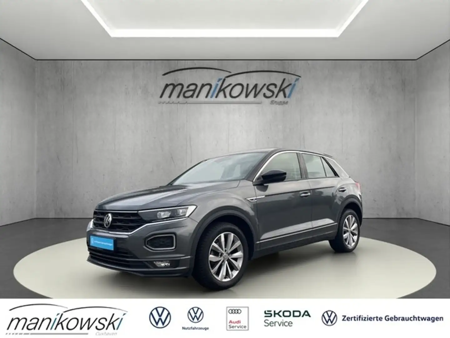 Volkswagen T-Roc 1.5TSI *Style/R-Line*Navi+BT+LED+PDC+SHA+Stzhzg+GJ Grau - 1