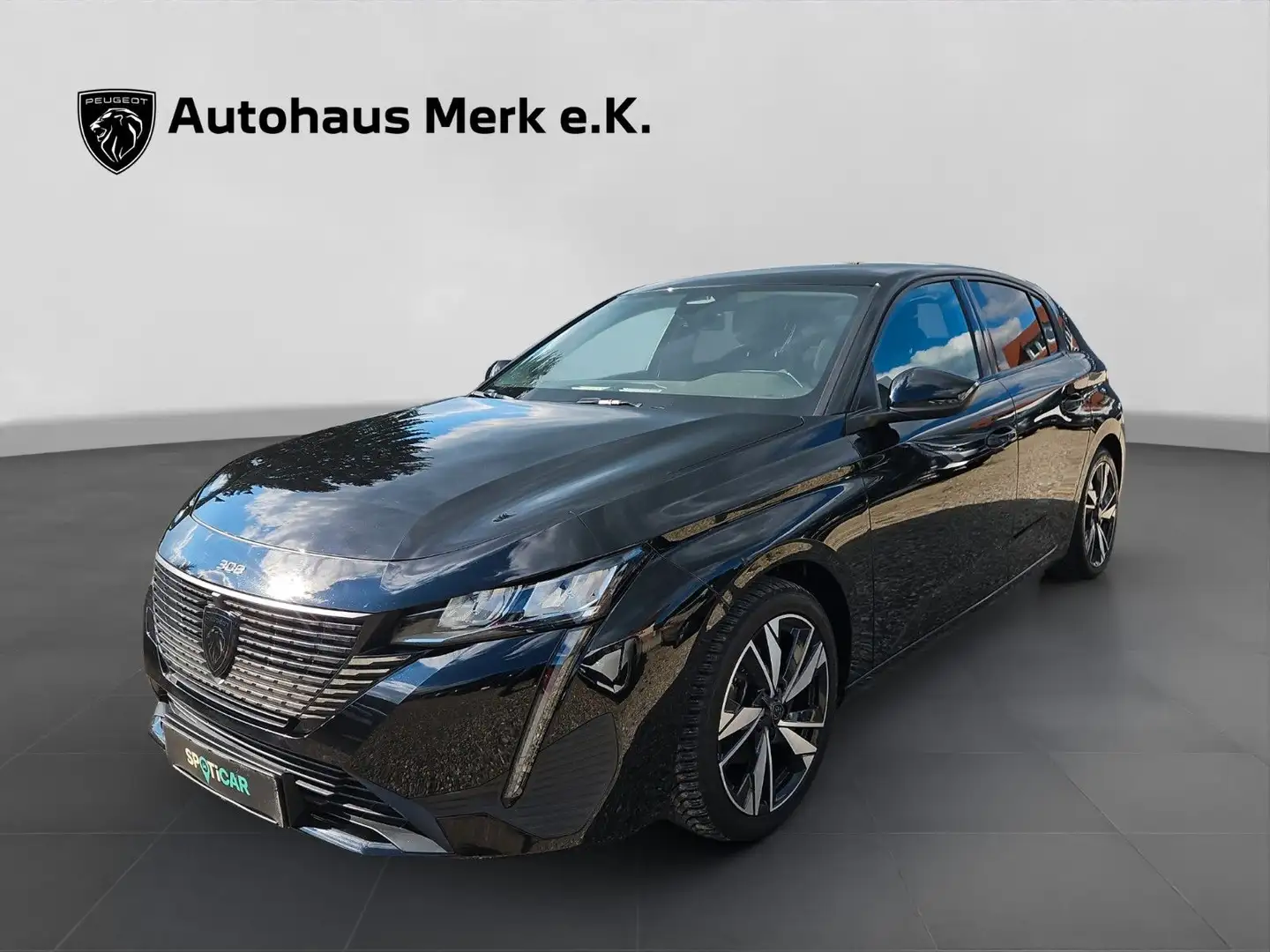 Peugeot 308 Allure 130, EPH,Navi,SHZ Schwarz - 1