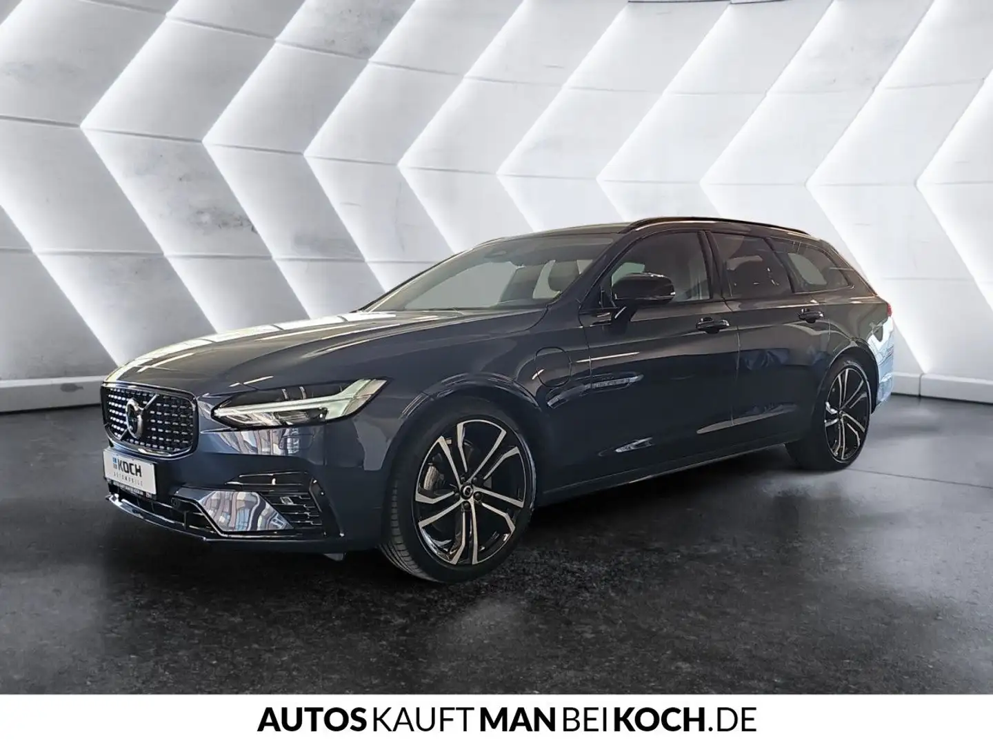 Volvo V90 T6 Recharge Plus Dark Blau - 2