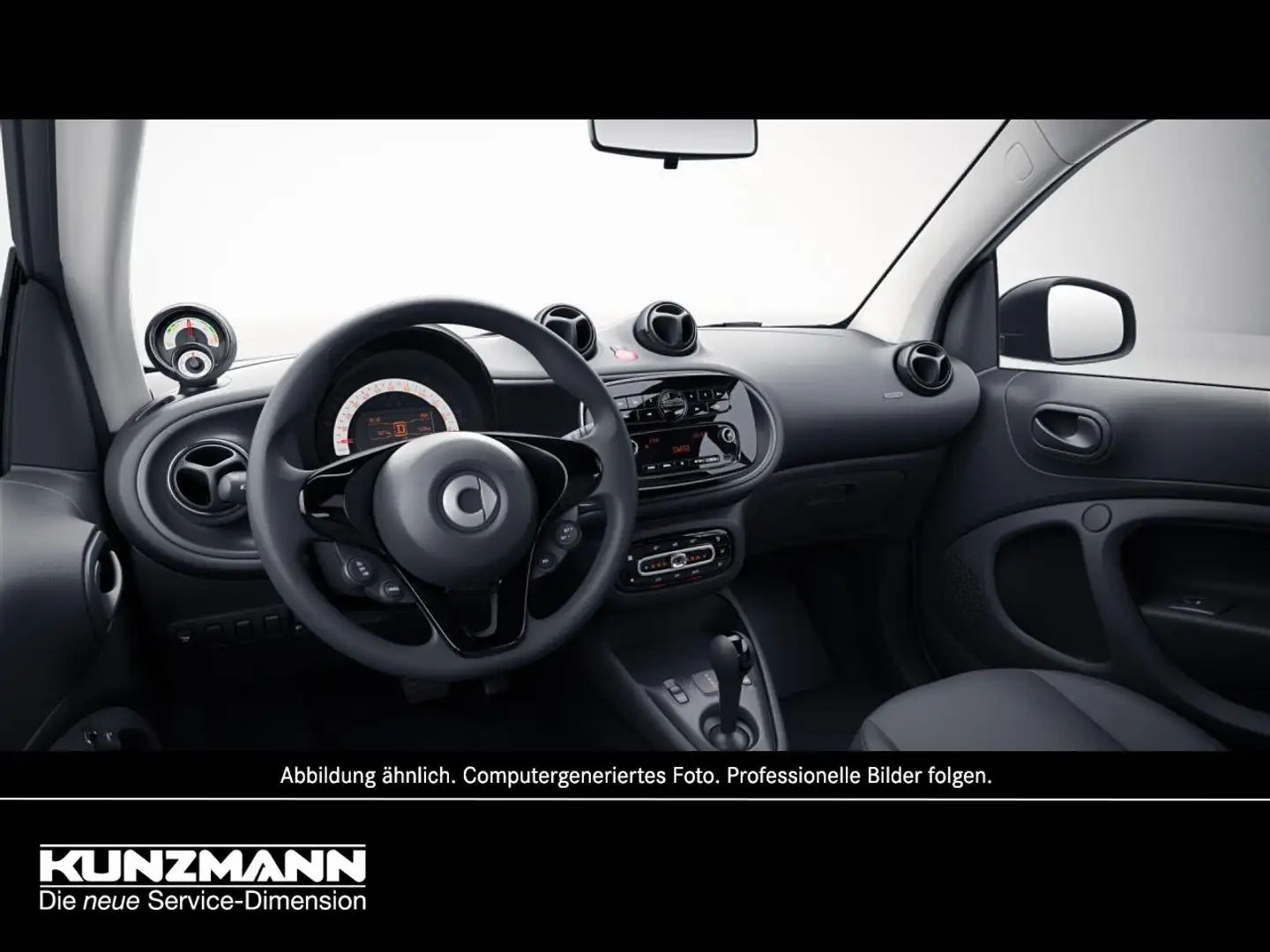 smart forTwo EQ  cabrio Plus-Paket Cool/Audio 22kW Noir - 2
