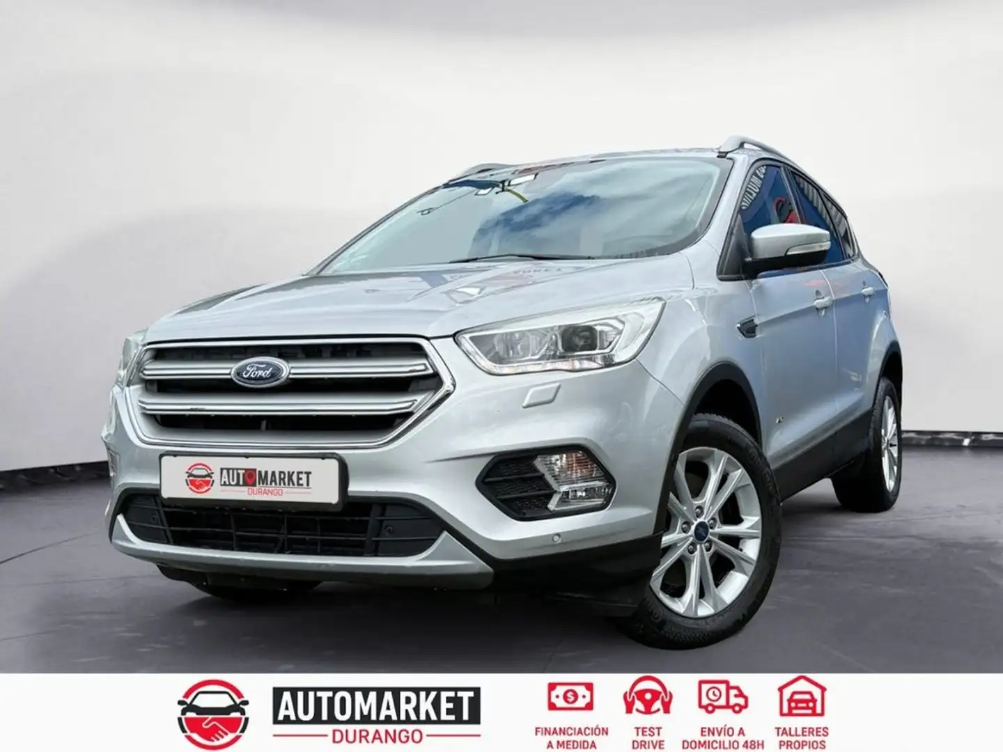 Ford Kuga 2.0 TDCi 110kW 4x4 ASS Titanium Powers. Gris - 1
