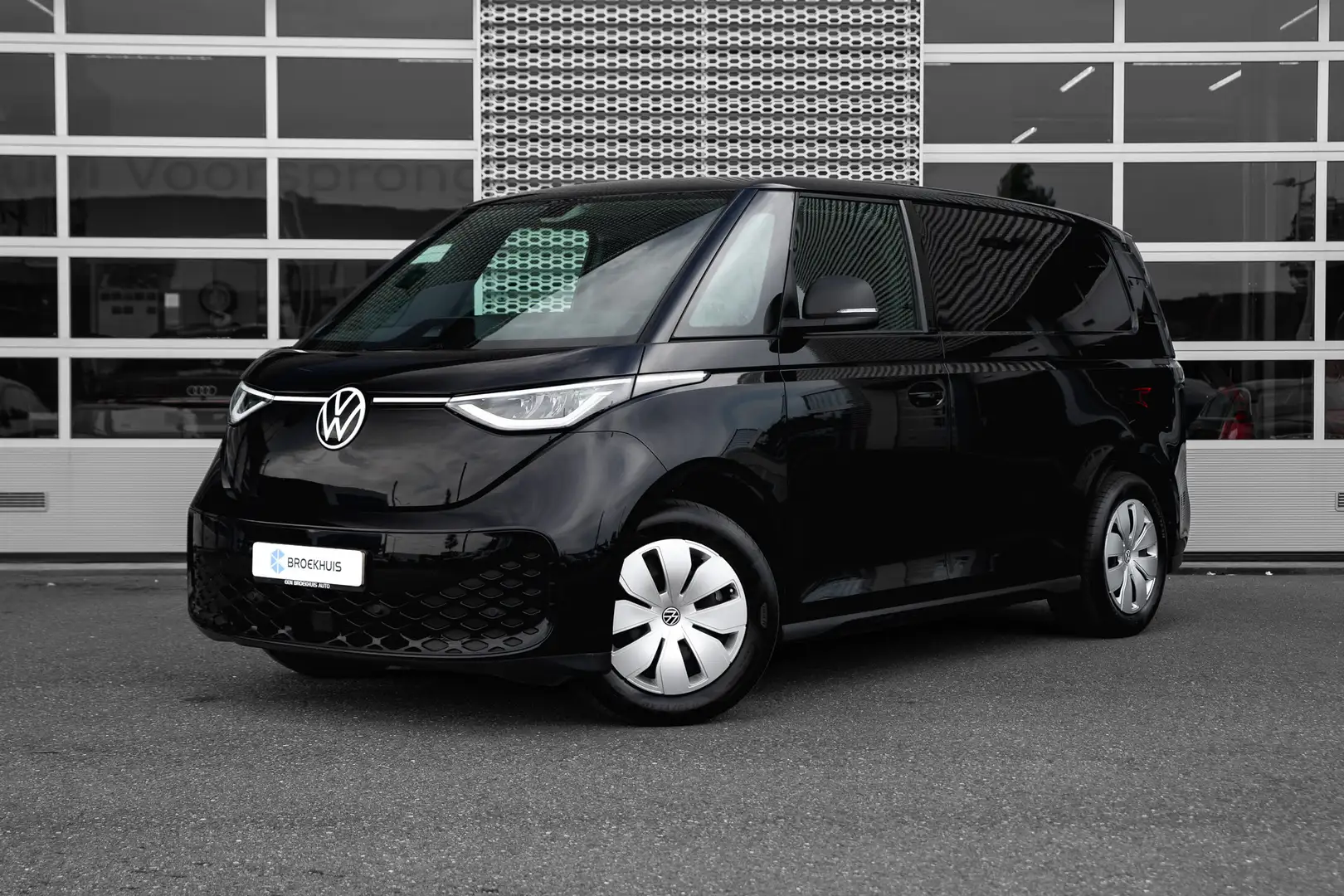Volkswagen ID. Buzz Cargo ID.Buzz 150 kW | Trekhaak |  Stoelverwarming | Ada Zwart - 1