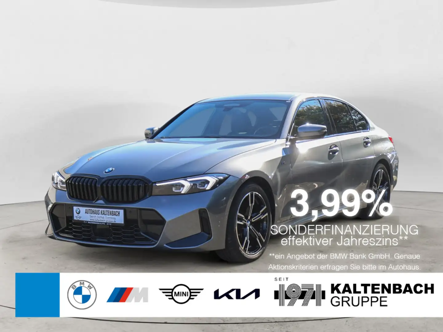 BMW 320 d xDrive M-Sport LED STANDHZ NAVI KLIMA Gris - 1