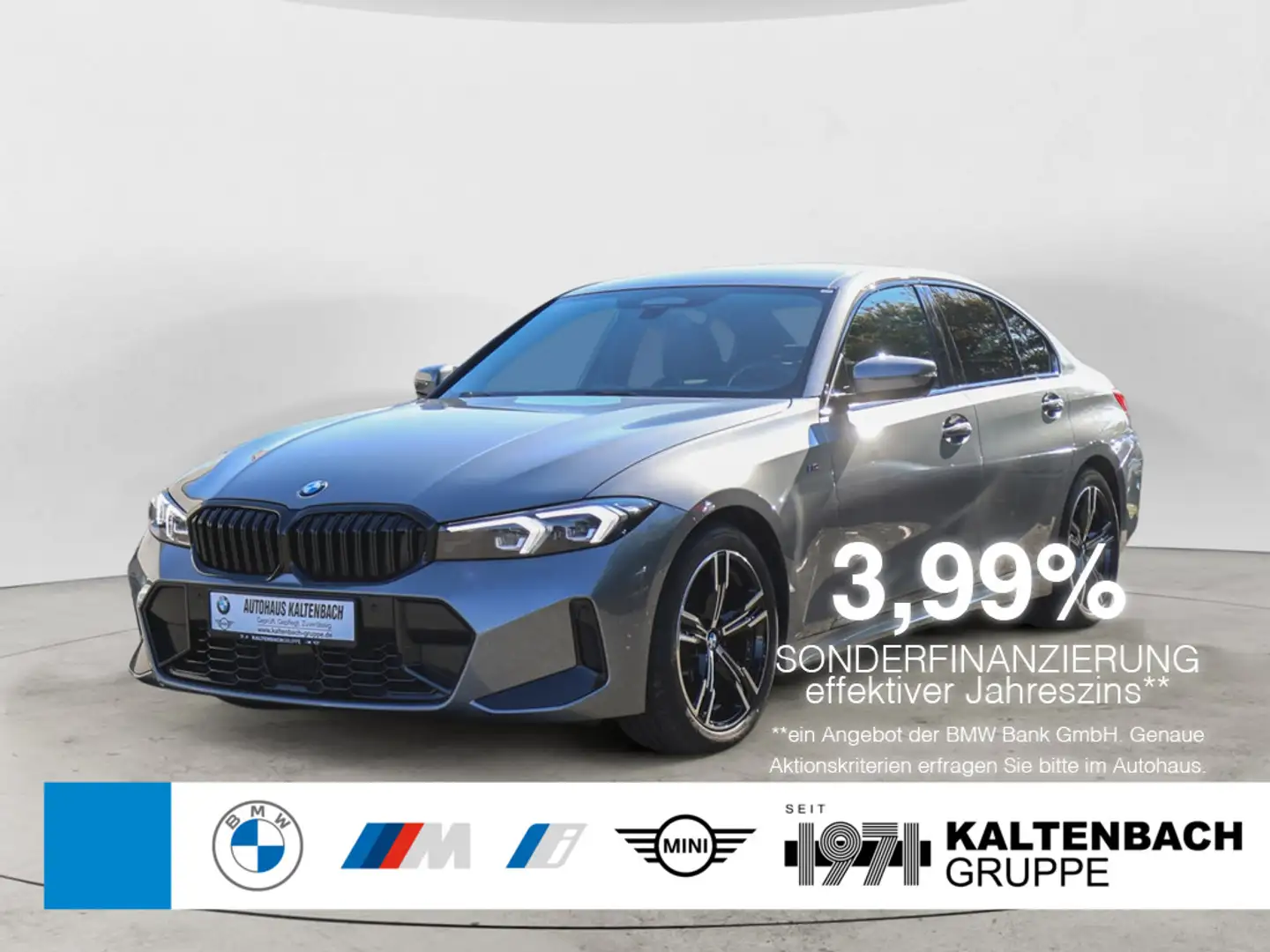 BMW 320 d xDrive M-Sport LED STANDHZ NAVI KLIMA Gris - 1