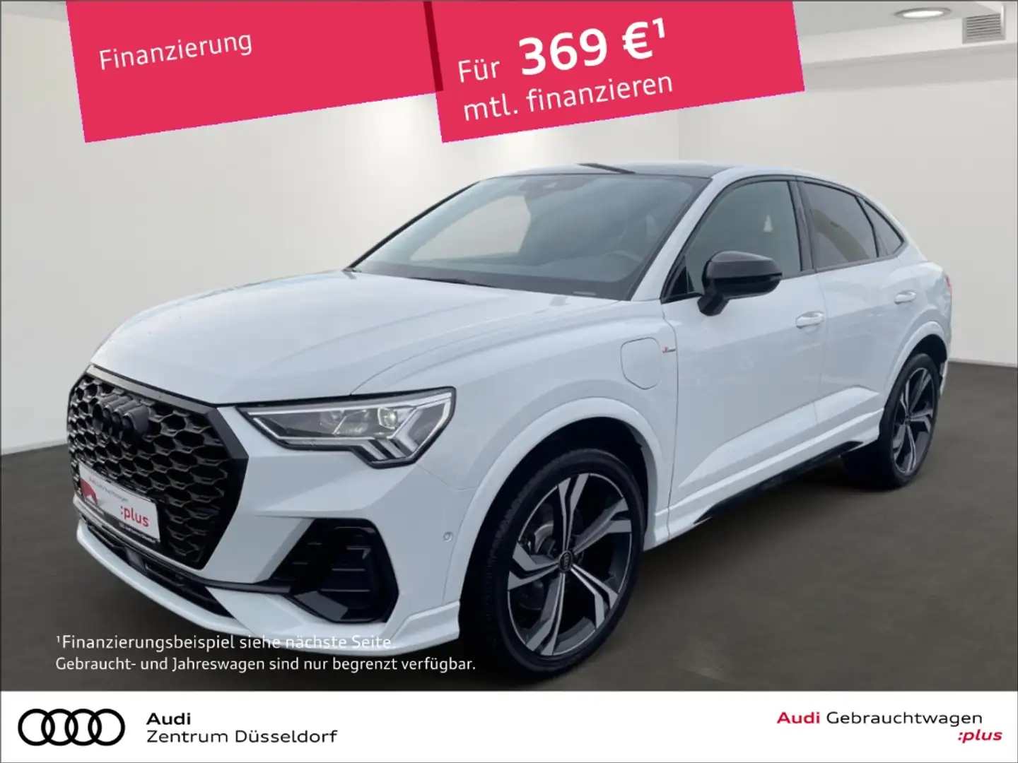 Audi Q3 Sportback 45 TFSI e S line PANO AHK 20 ZOLL Weiß - 1