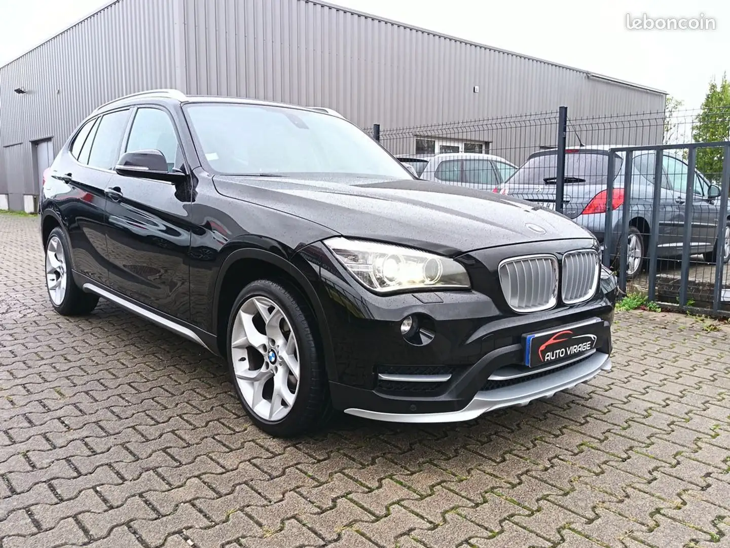 BMW X1 18D 143cv NAVI-Xénon-TOIT PANO 164000 kms 04-2014 Garantie 12 Mois Noir - 2