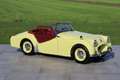 Triumph TR2 Roadster Overdrive - Excellent restored Jaune - thumbnail 1
