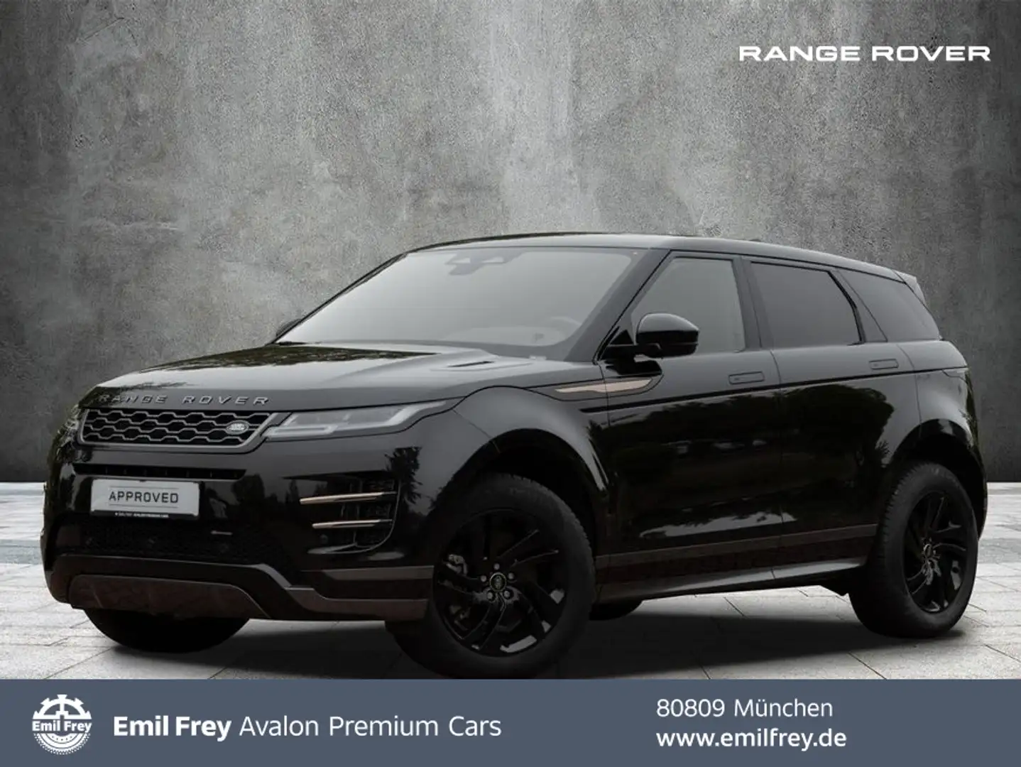 Land Rover Range Rover Evoque P200 R-Dynamic SE Zwart - 1
